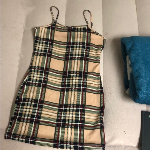 SHEIN Dresses & Skirts - SHEIN Tartan Cami Bodycon dress